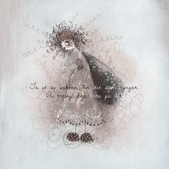 Ta ut av sekken din det som tyngar