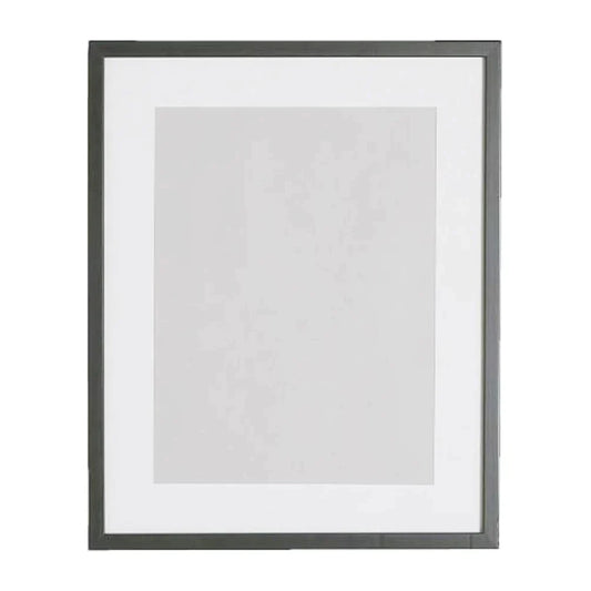 Innramming sort ramme 21x30 (til kunsttrykk 13x18)