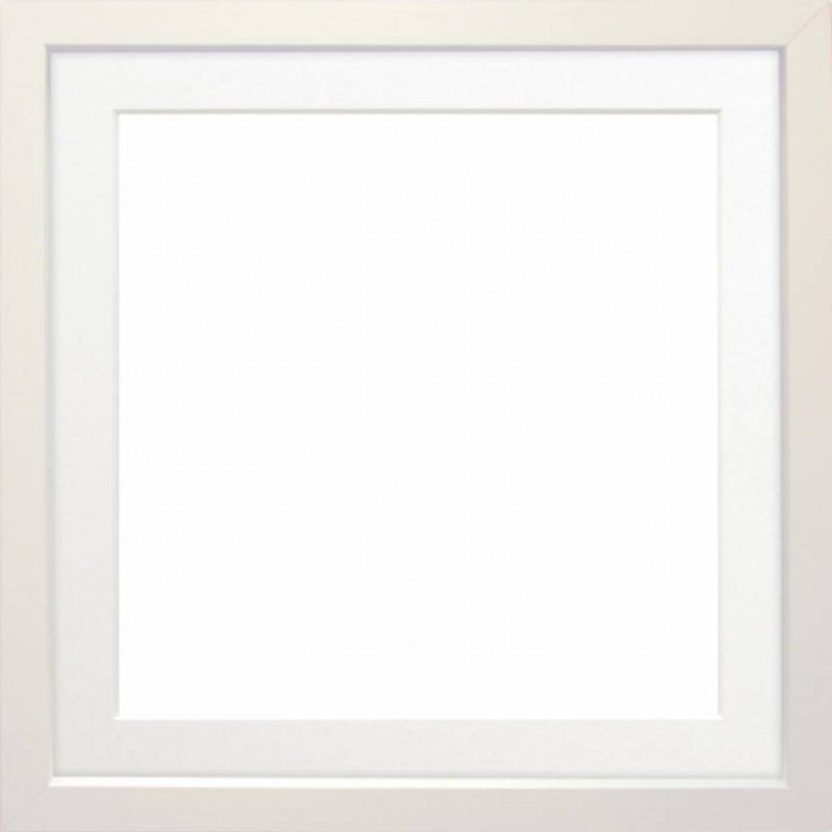 Innramming hvit ramme 40x40 (til kunsttrykk 23x23)