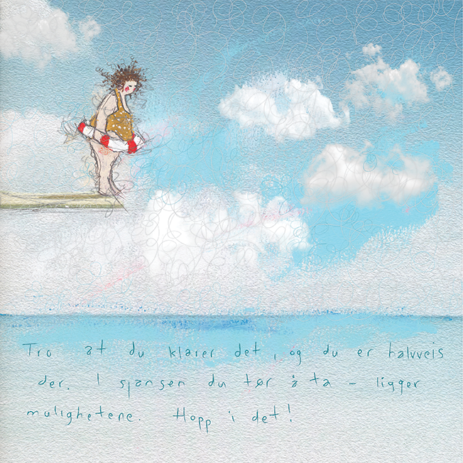 Tro at du kan, og du er halvveis der