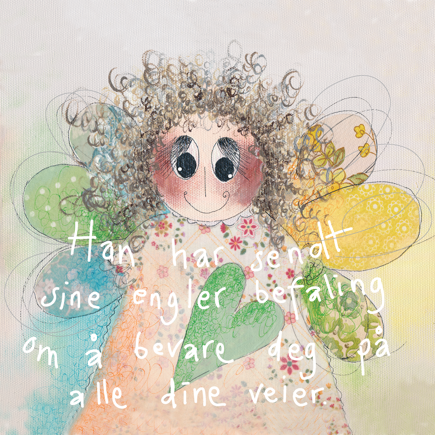 Han har sendt sine engler befaling