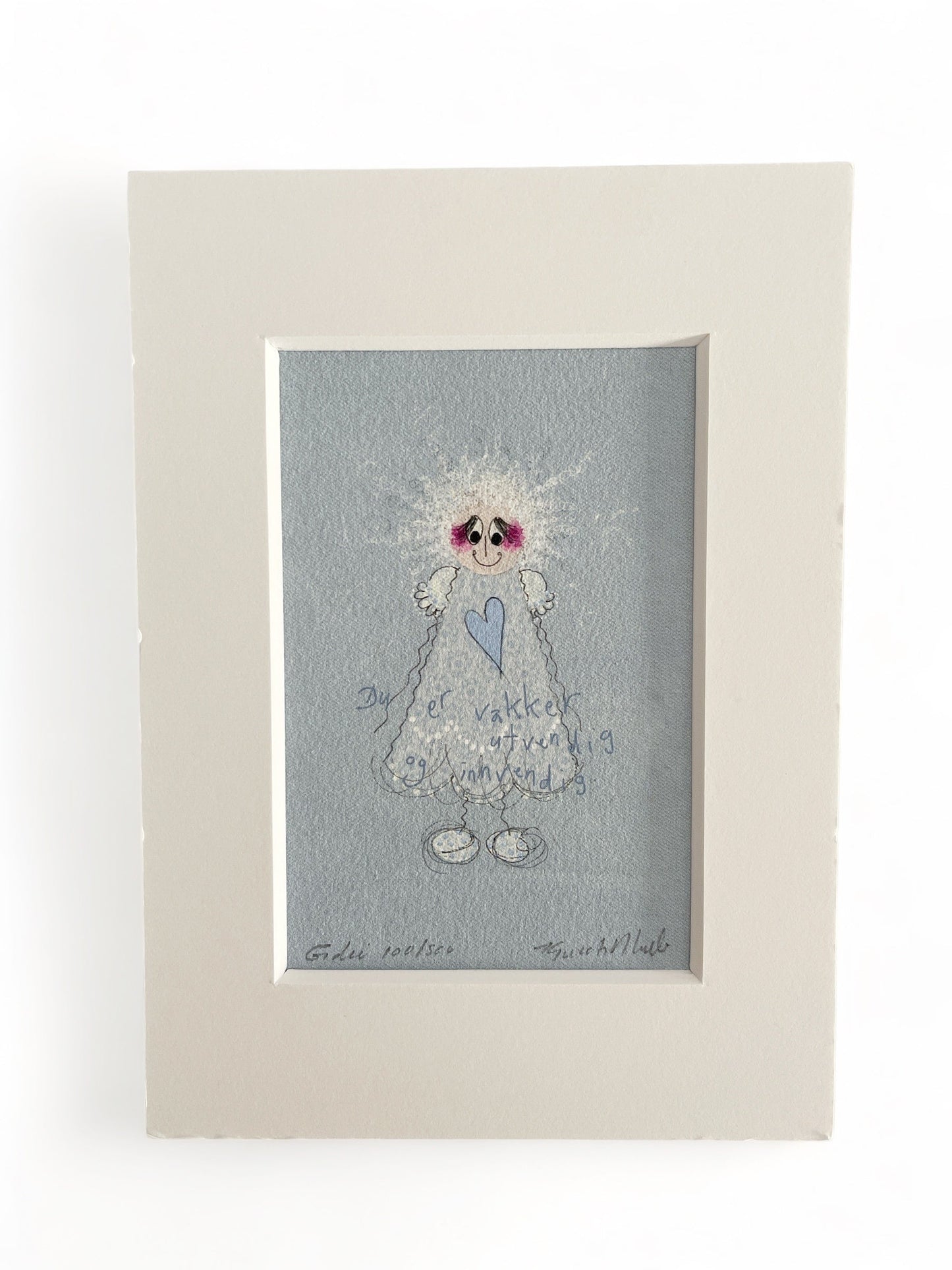 Du er vakker utvendig og innvendig.