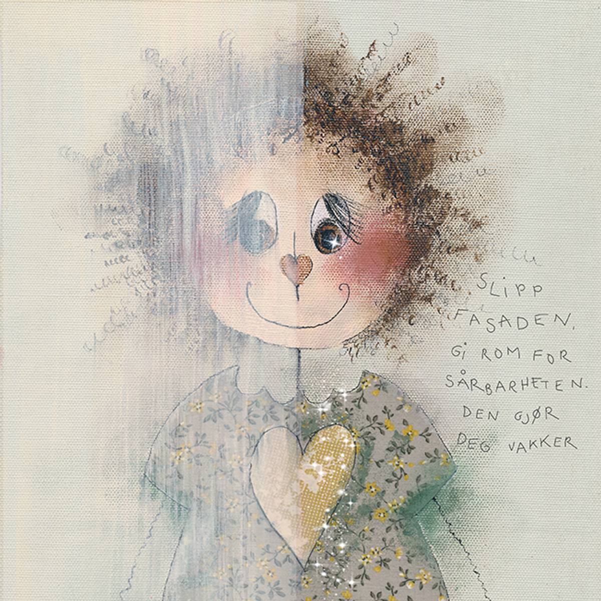 Slipp fasaden. Gi rom for sårbarheten. Den gjør deg vakker